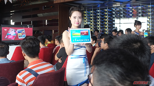 Hình ảnh buổi offline trải nghiệm sớm Samsung Galaxy Tab S tại Hà Nội