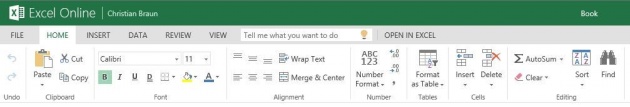 Microsoft bổ sung thanh tìm kiếm "Tell me" cho Excel và PowerPoint Online