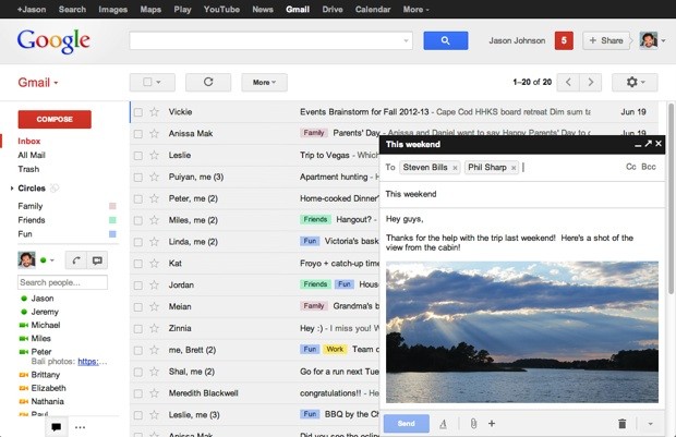Google tăng cường bảo mật cho Gmail, tránh tai mắt của tình báo Mỹ
