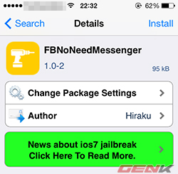 Không cần cài đặt Messenger trên iOS, vẫn có thể chat chit Facebook vô tư