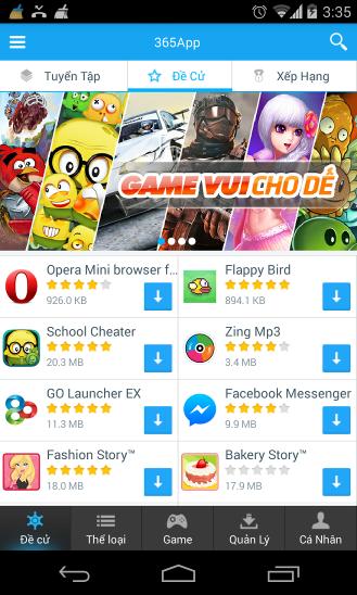 Nhanh gấp đôi Google Play-365App sẽ là kho ứng dụng tốt nhất?