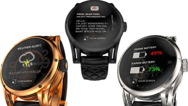 Kairos: Smartwatch trong thiết kế đồng hồ cơ tuyệt đẹp
