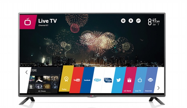 Smart TV chạy nền tảng WebOS của LG.