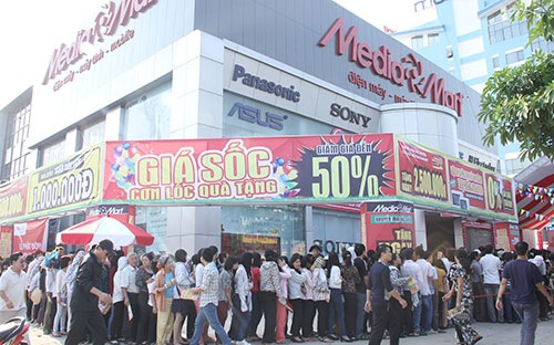 Hai tháng gần đây, Media Mart đã liên tiếp mở ba siêu thị tại Hải Phòng, Thái Nguyên và Bắc Ninh.