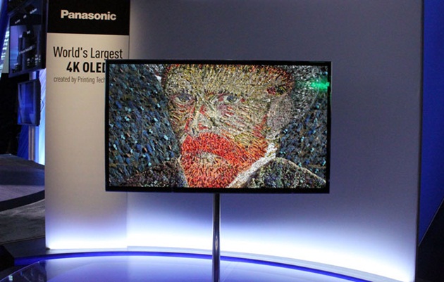 TV OLED độ phân giải 4K của Panasonic.