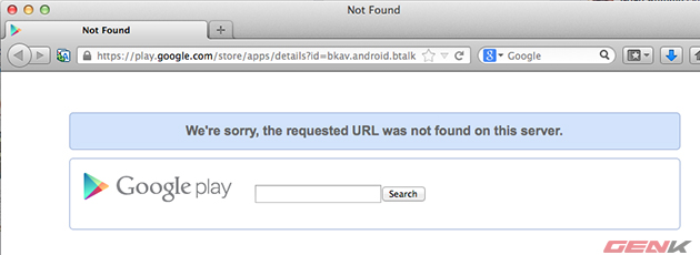 Tuy nhiên hiện tại ứng dụng đã bị gỡ, đồng thời trang chủ Btalk.vn không thể truy cập.