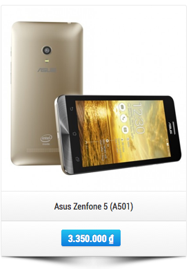 Asus Zenfone hàng "xách tay" bị đội giá cao hơn tới 20% so với niêm yết