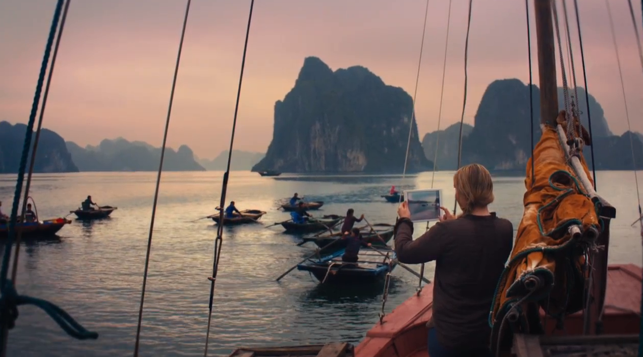 Hình ảnh Việt Nam xuất hiện trong clip quảng cáo iPad Air mới của Apple