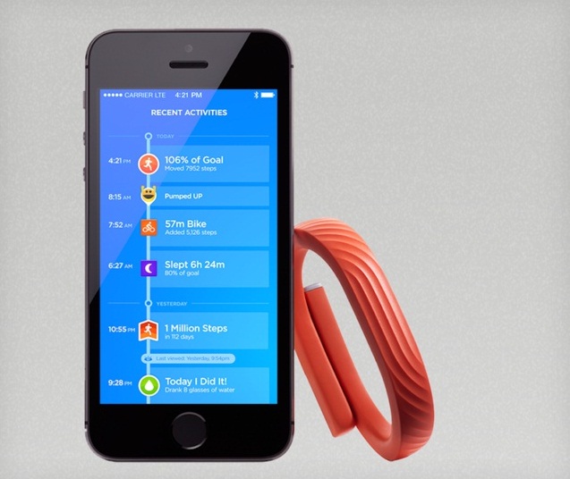 Jawbone đưa vòng đeo tay theo dõi sức khỏe Up24 ra thị trường thế giới