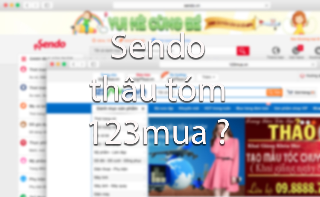 Sendo của FPT chi 500 nghìn USD thâu tóm 123mua của VNG ?