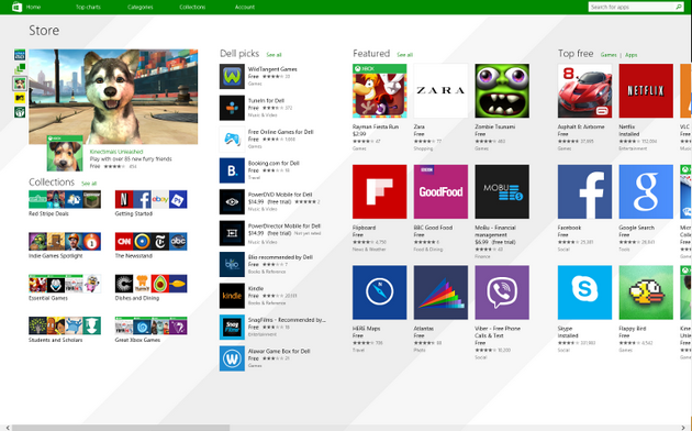 Microsoft cập nhật cho Windows Store giúp tìm kiếm ứng dụng dễ dàng hơn
