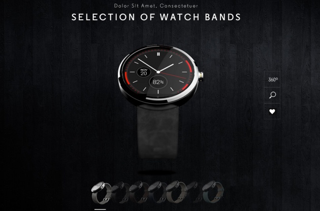 Smartwatch Moto 360 sẽ cho phép thay dây đeo, có nhiều tùy biến