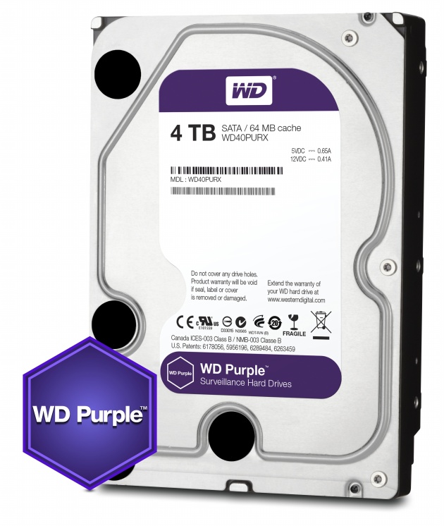 WD ra mắt dòng ổ cứng WD Purple phục vụ hệ thống giám sát