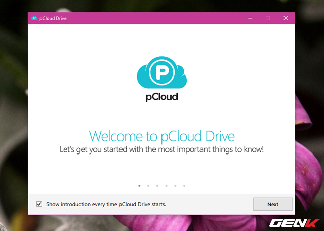  Kế đến sẽ là một số hình ảnh giới thiệu sơ về các tính năng mà pCloud Drive trên máy tính cung cấp. 