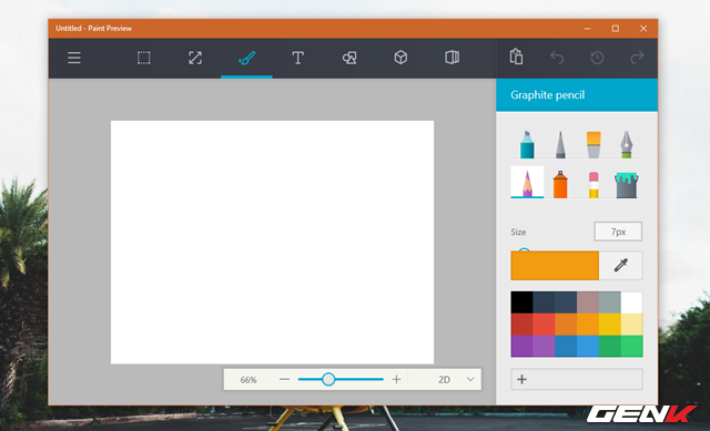  Giao diện của ứng dụng Paint mới sắp xuất hiện trên Windows 10. 