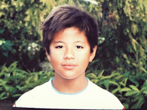  Ảnh Benjamin Kheng hồi nhỏ. 