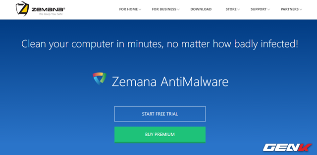  Zemana AntiMalware được cung cấp dưới 2 hình thức phiên bản rất cụ thể, bao gồm FREE (bản miễn phí giới hạn tính năng) và PREMIUM (bản trả phí, nhiều tính năng, có giá chỉ từ 7USD/năm). Bạn đọc có thể lựa chọn và tải về tại đây. 