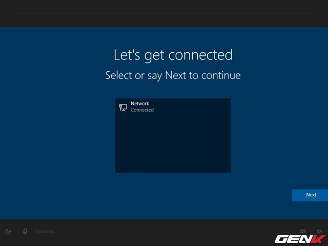  Lựa chọn mạng kết nối được xem là rất quan trọng trong phần thiết lập mới ở các phiên bản Windows 10 trong tương lai. 