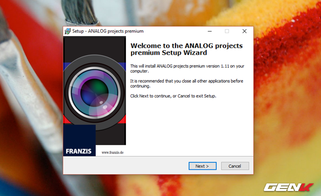 Sau khi tải về, bạn hãy khởi chạy gói tin để bắt đầu quá trình cấu hình cài đặt Analog Projects Premium. 