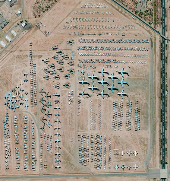  Căn cứ không quân Davis-Monthan ở Tucson, Arizona, Mỹ. 