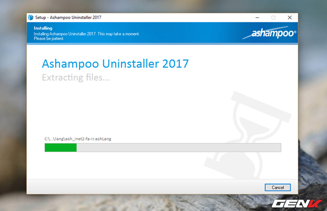  Nhìn chung thì Ashampoo UnInstaller 2017 không cung cấp nhiều lựa chọn để cấu hình trong lúc cài đặt, và điều tuyệt vời là nó không đính kèm thêm “thành phần lạ” nào khác vào hệ thống. 
