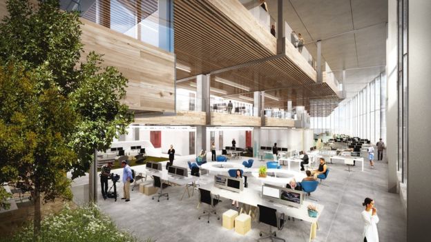  Phác thảo kiến trúc tòa nhà trụ sở mới của Google ở London 