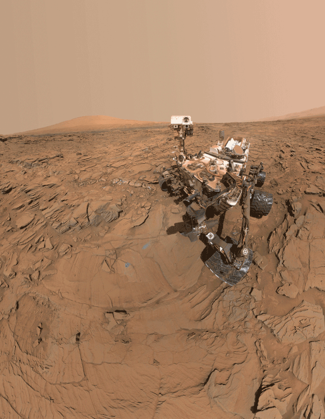 Tàu thăm dò Curiosity trên sao Hỏa