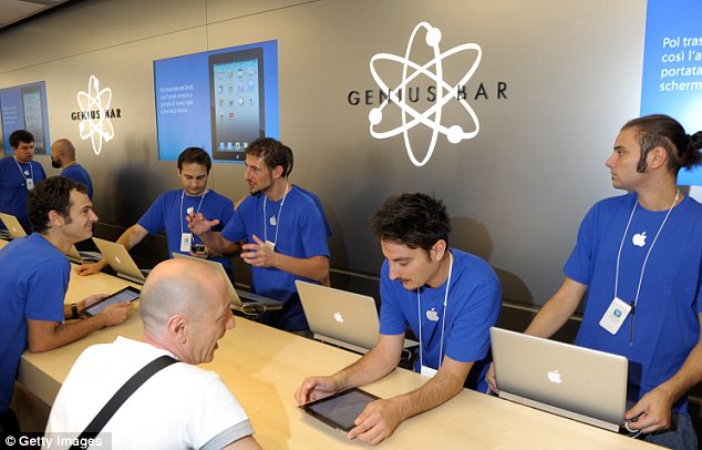  Các nhân viên CSKH tương lai của Apple sẽ phải có trình độ cao hơn là thực hiện những tác vụ đơn giản ở Genius Bar 