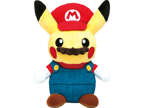  Thú nhồi bông Mario Pikachu 