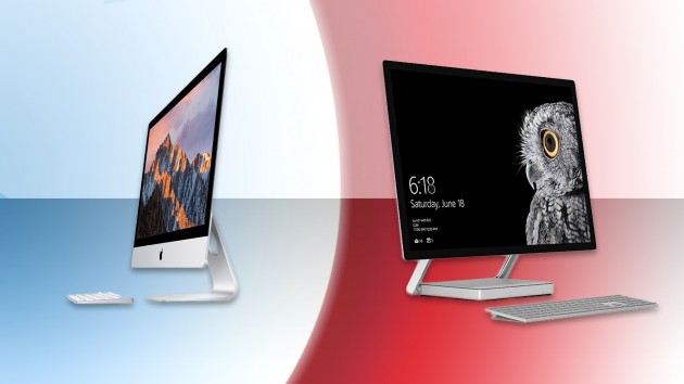  iMac thường được đem ra so sánh với Surface Studio 