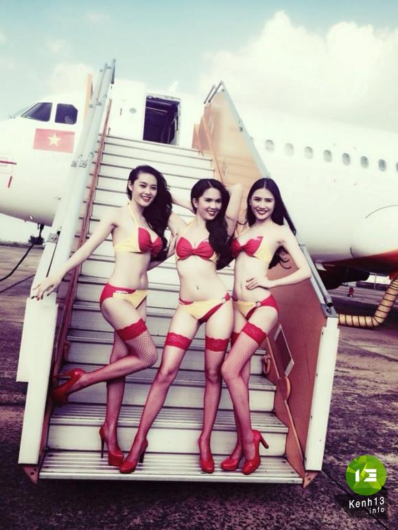  Vietjet Air cũng từng thực hiện những shoot hình bikini bị cho là phản cảm nhưng cũng chính nhờ chúng chúng mà tên tuổi hãng hàng không này đã phủ kín mặt báo cả trong nước lẫn nước ngoài trong suốt chiến dịch 