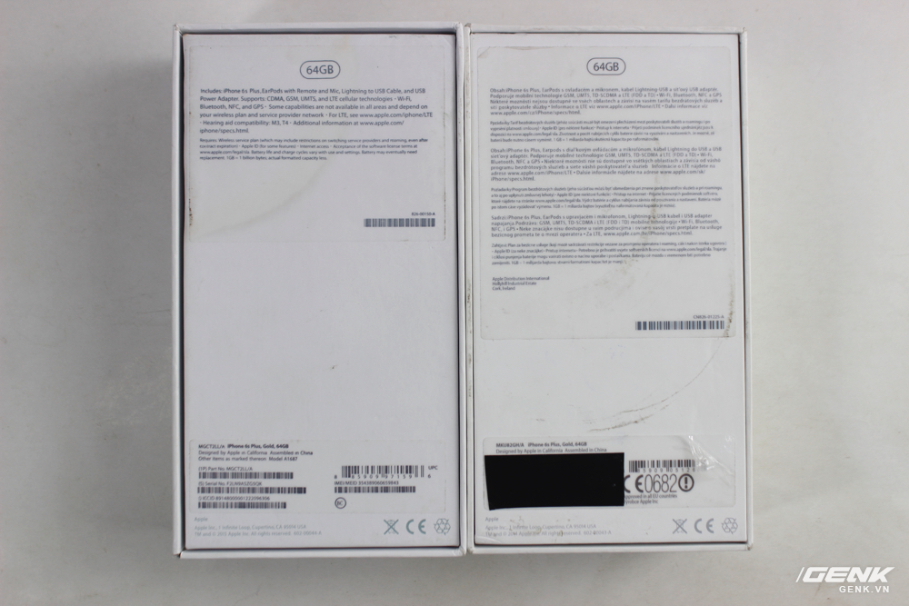  Hộp m&aacute;y giả c&oacute; &iacute;t th&ocirc;ng tin hơn.​ 