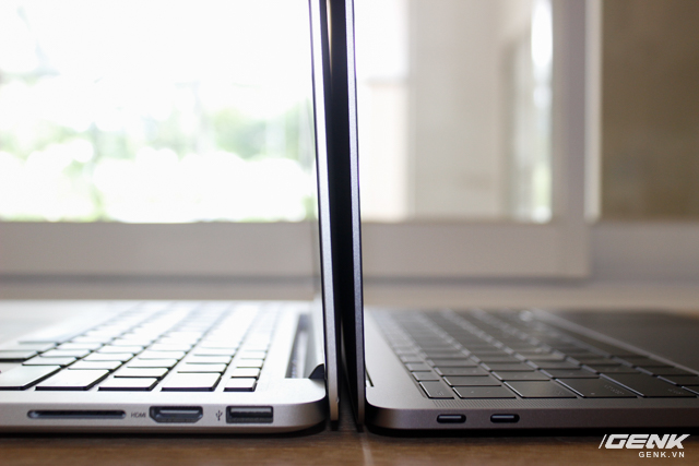 Đập hộp MacBook Pro 13 inch thế hệ mới, đặt cạnh MacBook 2015: Mỏng hơn rất nhiều, đẹp ấn tượng, dùng cực đã! - Ảnh 24.