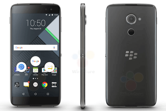 Thiết kế DTEK60 - phablet mới nhất của BlackBerry.