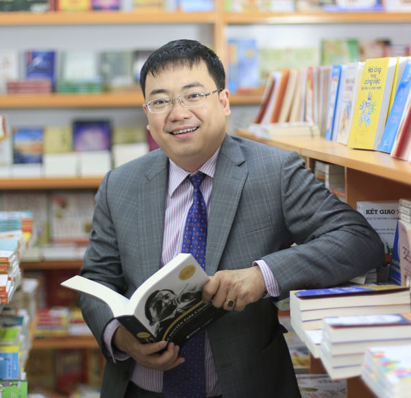  Ông Nguyễn Cảnh Bình – CEO Alpha Books. Ảnh: Sài Gòn Giải phóng. 