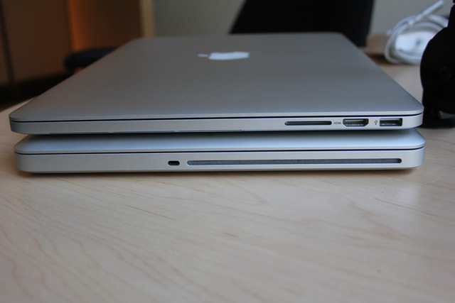  Khác biệt giữa thiết kế MacBook Pro cũ (2012) và mới 