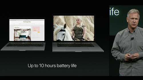  Khi ra mắt, Apple tuyên bố pin MacBook Pro kéo dài đến 10 giờ sử dụng Ảnh: Apple 
