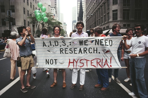 
Một cuộc biểu tình của những người đồng tính ở New York năm 1983
