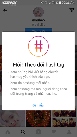 Instagram cho phép người dùng theo dõi các hashtag cụ thể, giống với cách follow tài khoản thường - Ảnh 1.