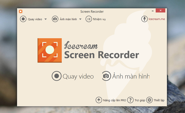  Nhìn chung Icecream Screen Recorder rất dễ sử dụng và hỗ trợ rất tốt nhu cầu cơ bản cho việc ghi hình hay chụp ảnh màn hình máy tính. Và nếu bạn muốn khai thác nhiều tính năng hơn, hãy nâng cấp lên phiên bản Pro nếu bạn cảm thấy hài lòng về phần mềm này. 