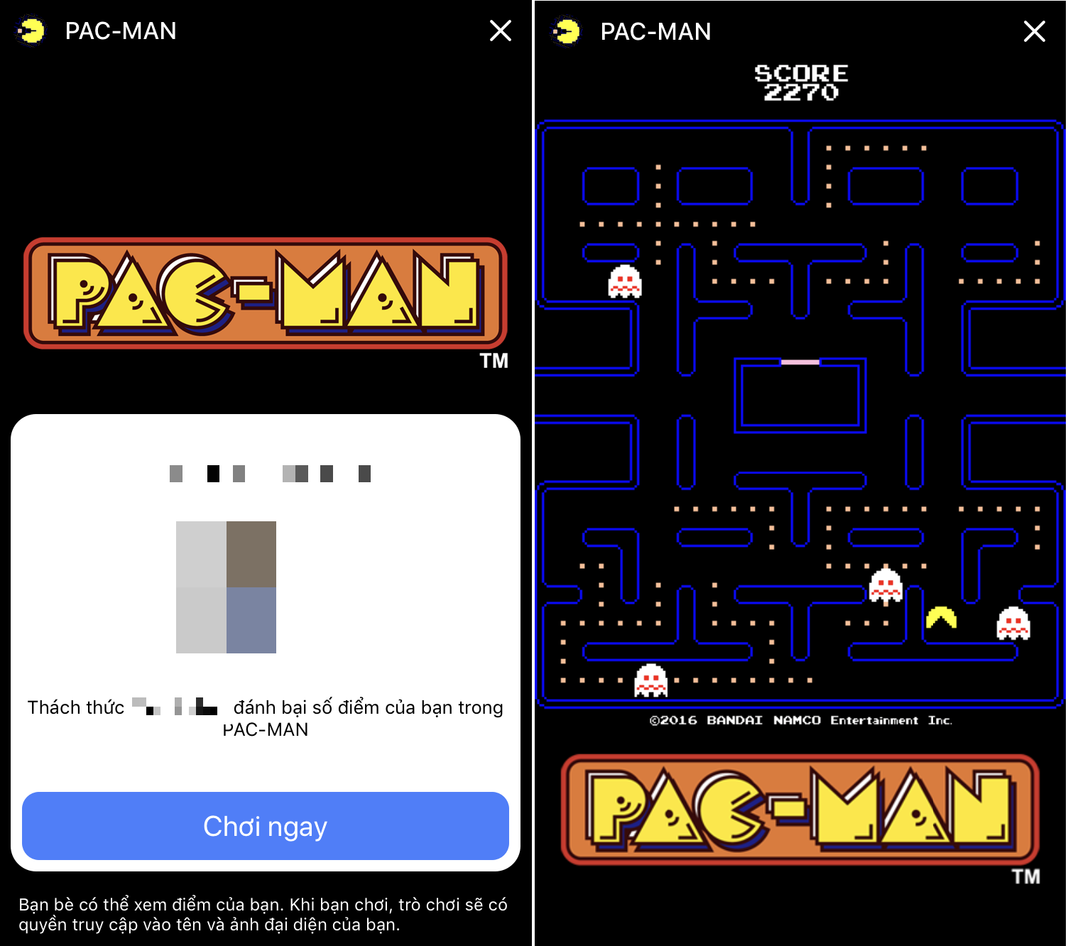  Một v&iacute; dụ điển h&igrave;nh như tr&ograve; PAC-MAN kinh điển từng l&agrave;m mưa l&agrave;m gi&oacute; một thời, cũng c&oacute; thể được chơi ngay tr&ecirc;n Facebook Messenger 