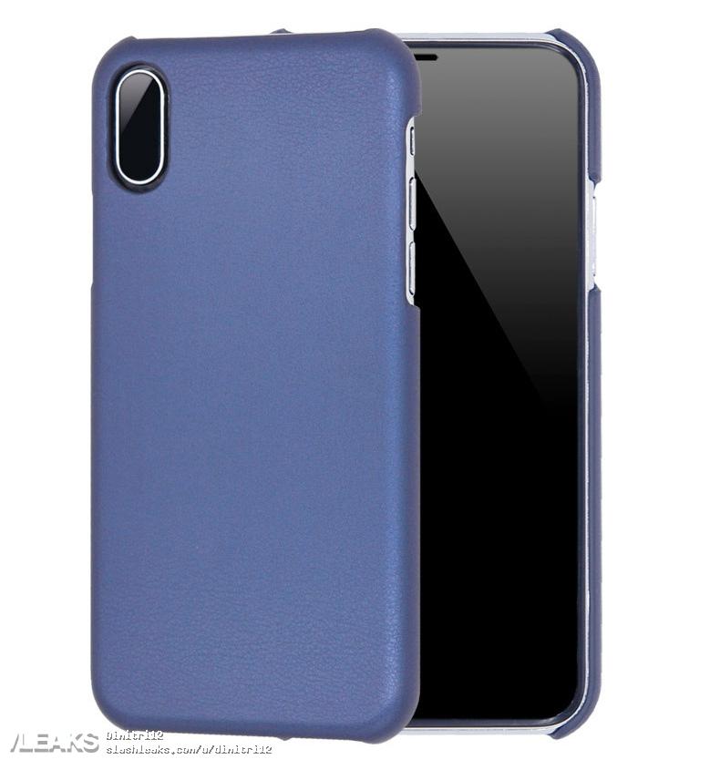 iPhone 8 tiếp tục lộ ảnh render trong case bảo vệ, cảm biến vân tay