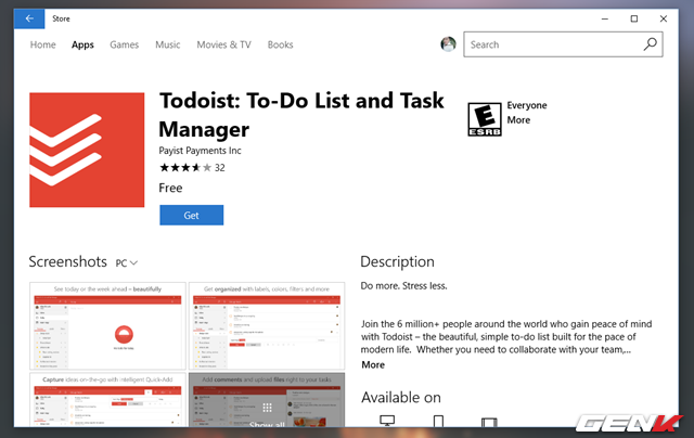  Với giao diện đẹp mắt và sắp xếp khoa học, Todoist là ứng dụng hoàn hảo hỗ trợ tối ưu cho người dùng trong việc lên kế hoạch, tổ chức và thực hiện từng nhiệm vụ (task) để đạt hiệu suất cao trong công việc và cuộc sống. 