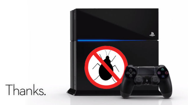  Chính sách của Sony là không nhận sửa những thiết bị đã bị ảnh hưởng bởi côn trùng. 