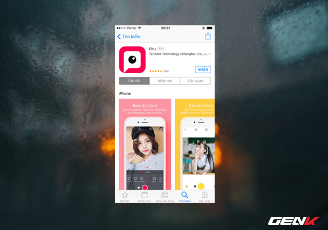  Trước tiên, bạn hãy truy cập vào App Store trên iOS hoặc Play Store trên Android, sau đó tìm và tải về ứng dụng “Pitu”. 
