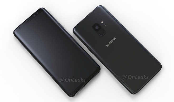  Cảm biến vân tay trên Galaxy S9 sẽ được đặt dưới camera sau của máy. 