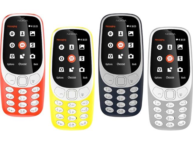  Bốn phiên bản màu sắc của Nokia 3310 sẽ đều có mặt tại Việt Nam​ 