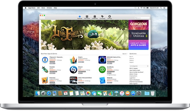  Hiện trạng Mac App Store: Ứng dụng ít khi được cập nhật. 