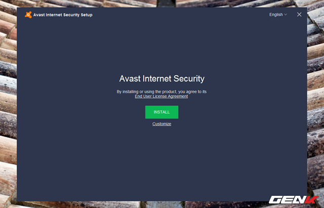  Khác với AVG Antivirus Free 2017, Avast Internet Security 2017 cung cấp cho người dùng lựa chọn “toàn quyền” trong quá trình cài đặt phần mềm này. Cụ thể, bạn hãy nhấp vào dòng chữ “Customize”. 