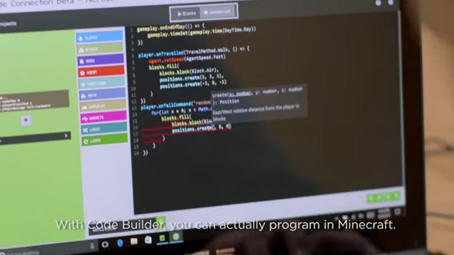 Minecraft mới sẽ hỗ trợ cả những dòng code nghiêm túc.
